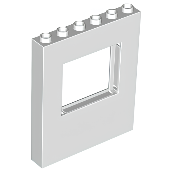 Панель с окном LEGO Panel 1 x 6 x 6 with Window 15627